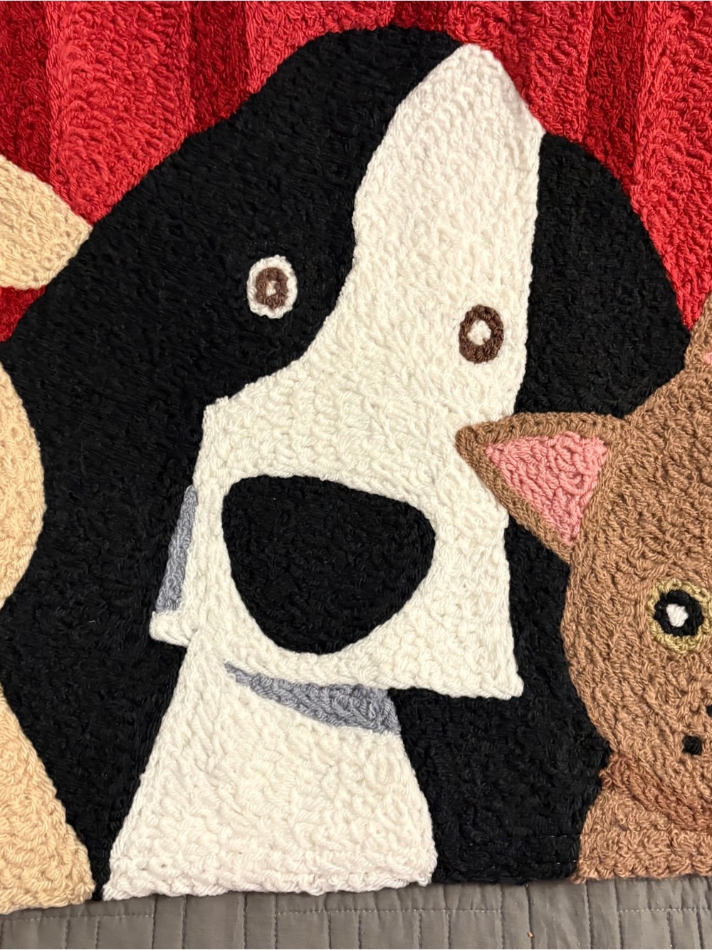 Jellybean Dogs Accent Rug 21x33 Washable Indoor Outdoor - Picture 3 of 10